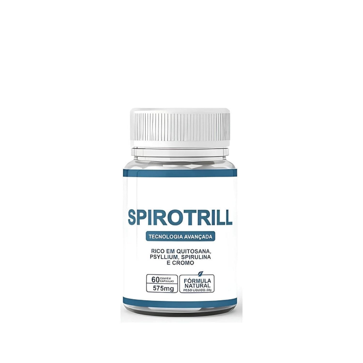 Spirotrill 60 Cápsulas - Aliado No Emagrecimento Natural