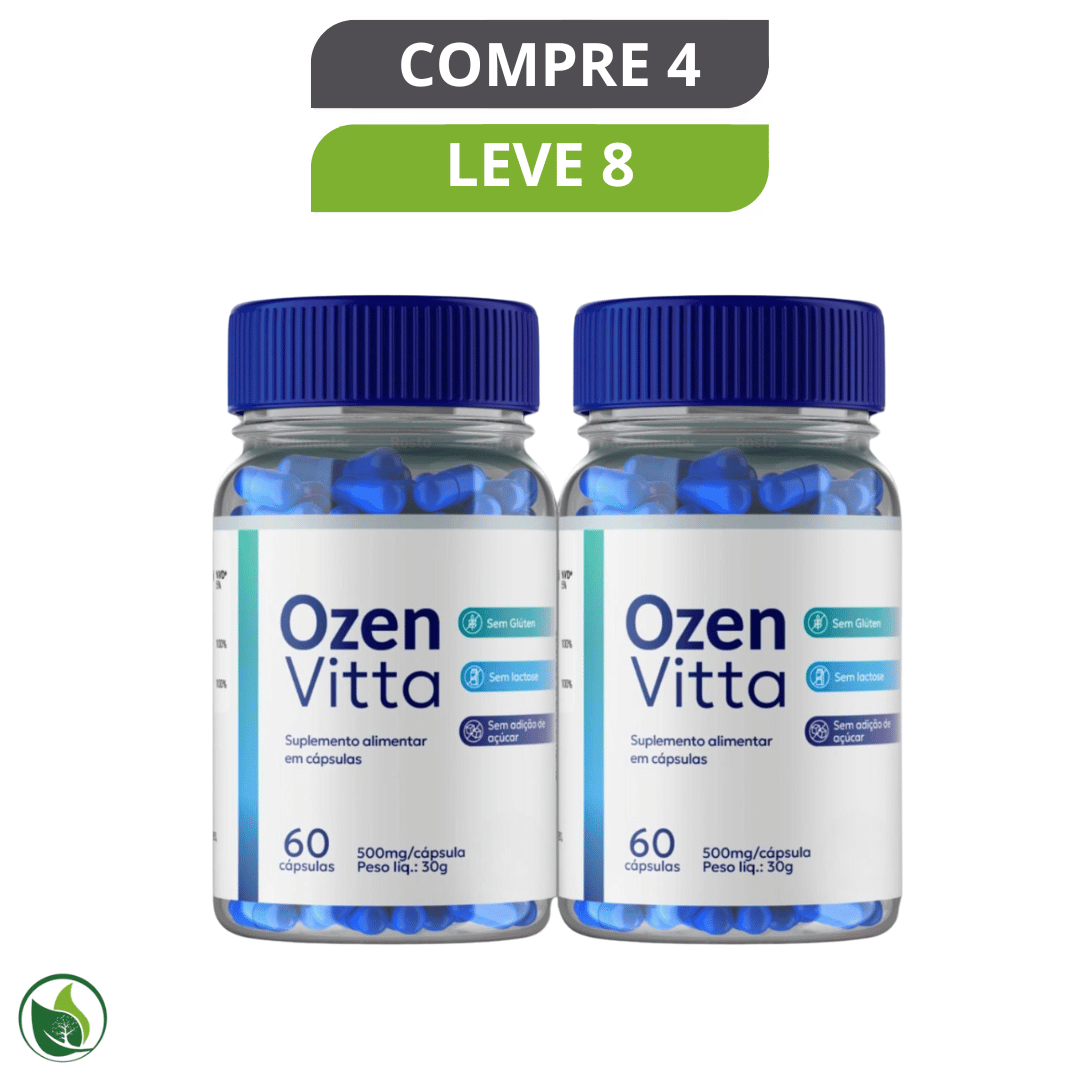 Ozen Vitta 60 Cápsulas - Suplemento Natural + Frete Grátis