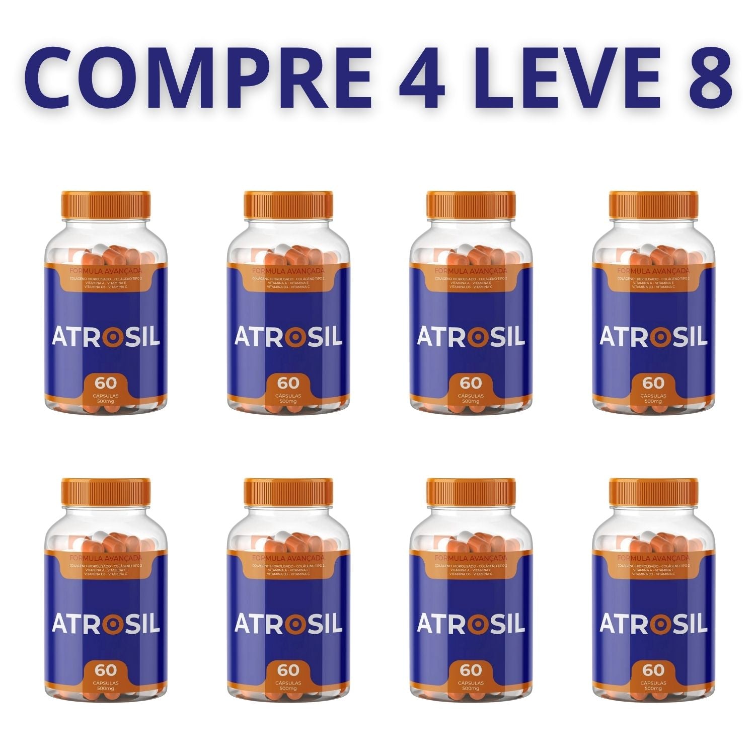 Atrosil 60 Cápsulas – Conforto Nas Articulações e Movimento Livre