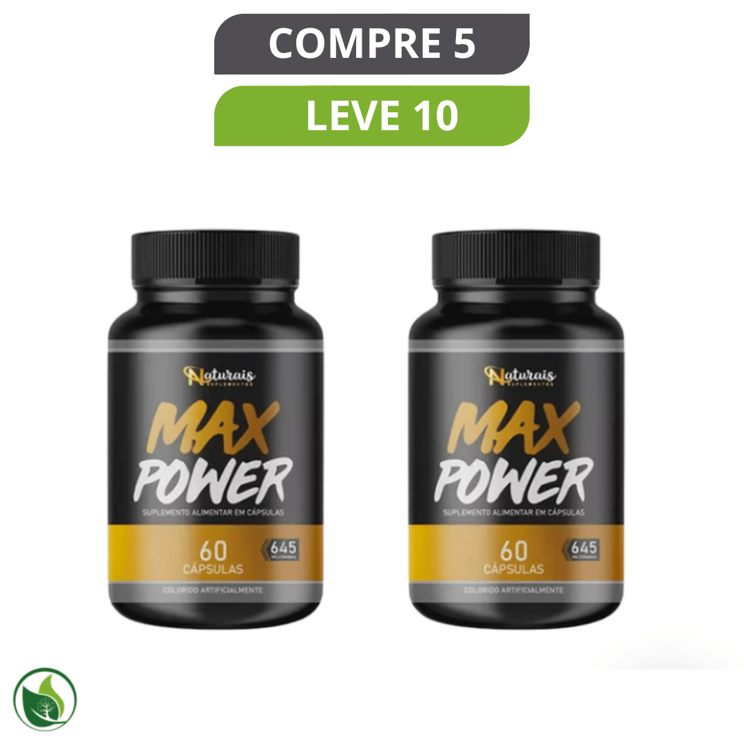 Max Power Original - Suporte à Saúde Masculina