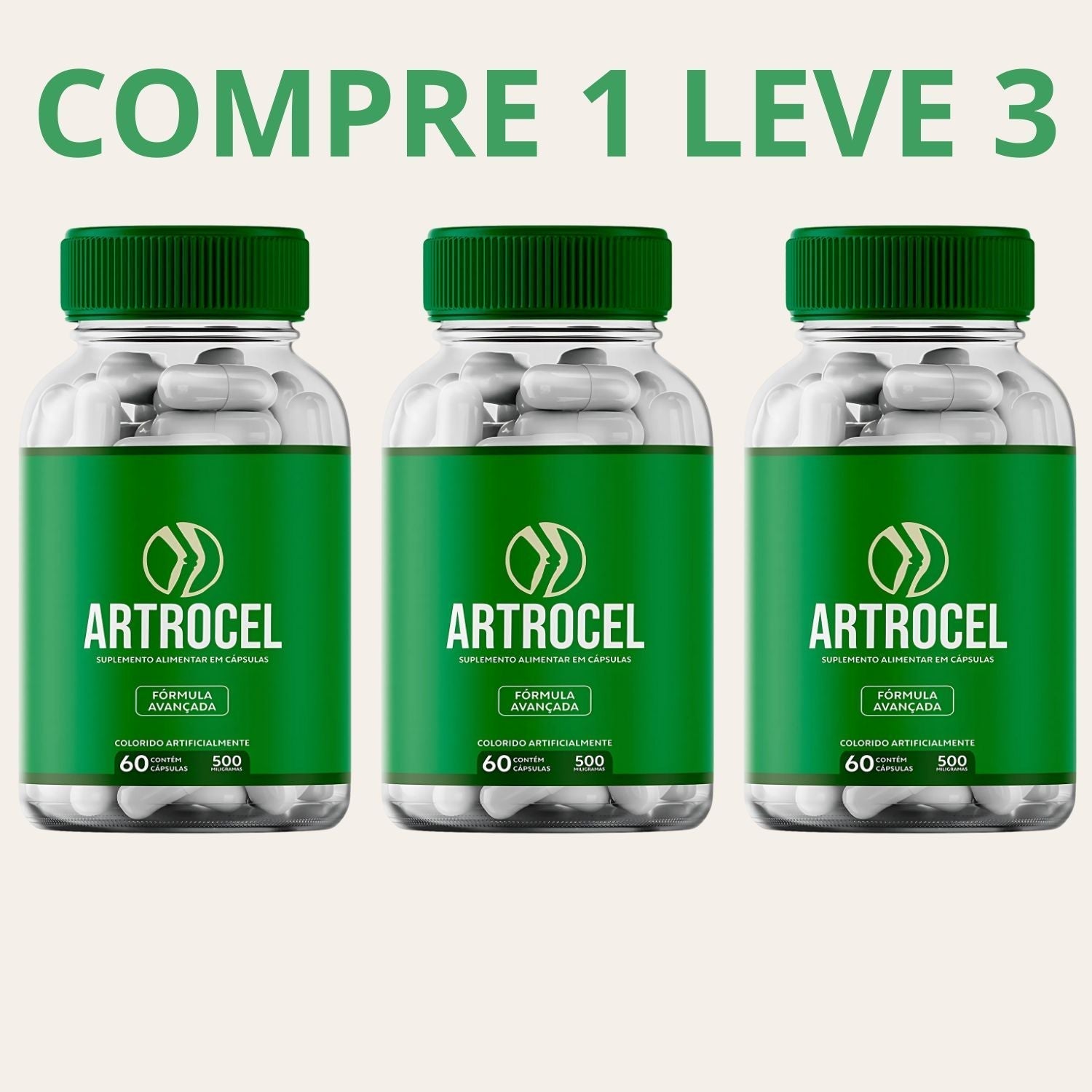 Artrocel 60 Cápsulas - Fórmula Avançada