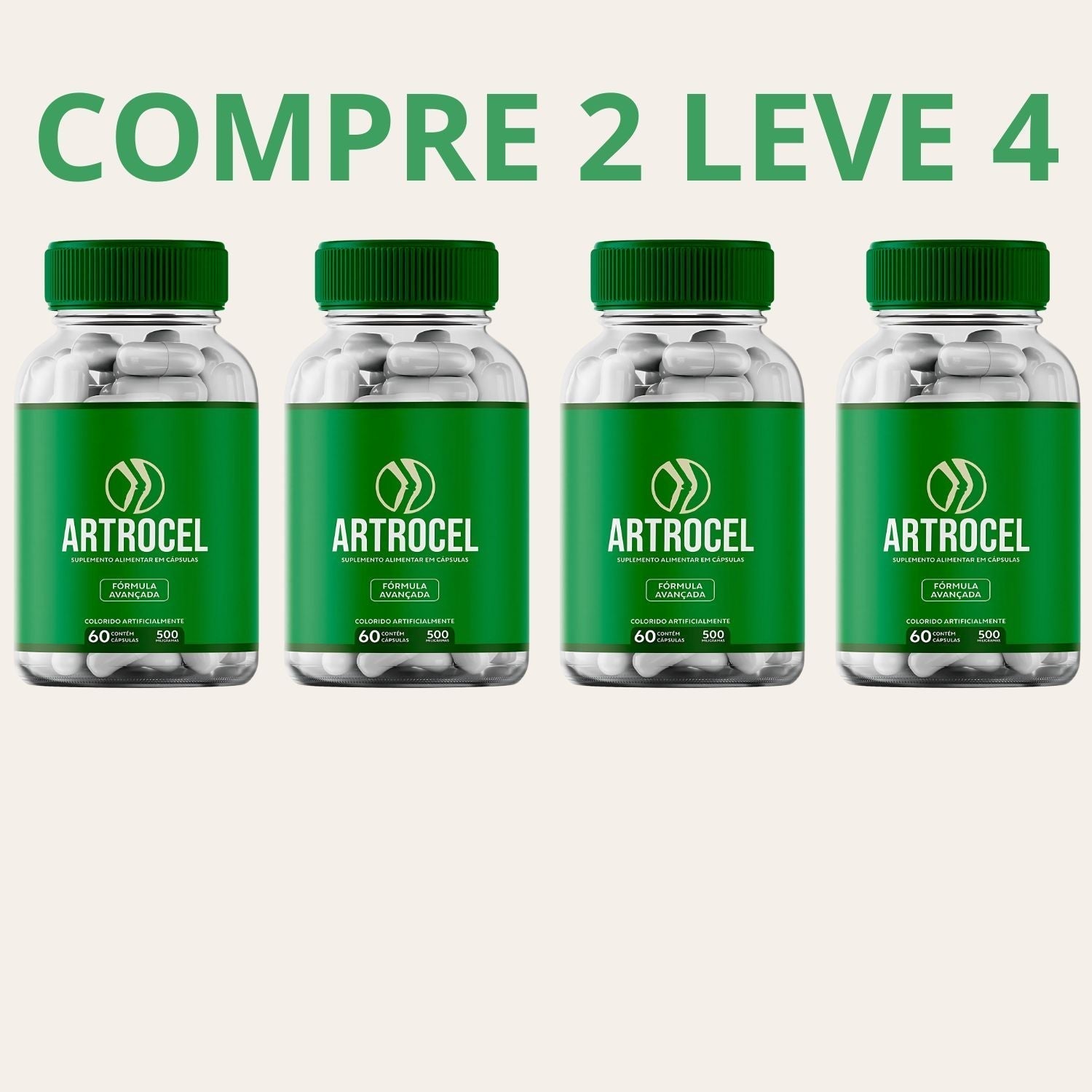 Artrocel 60 Cápsulas - Fórmula Avançada