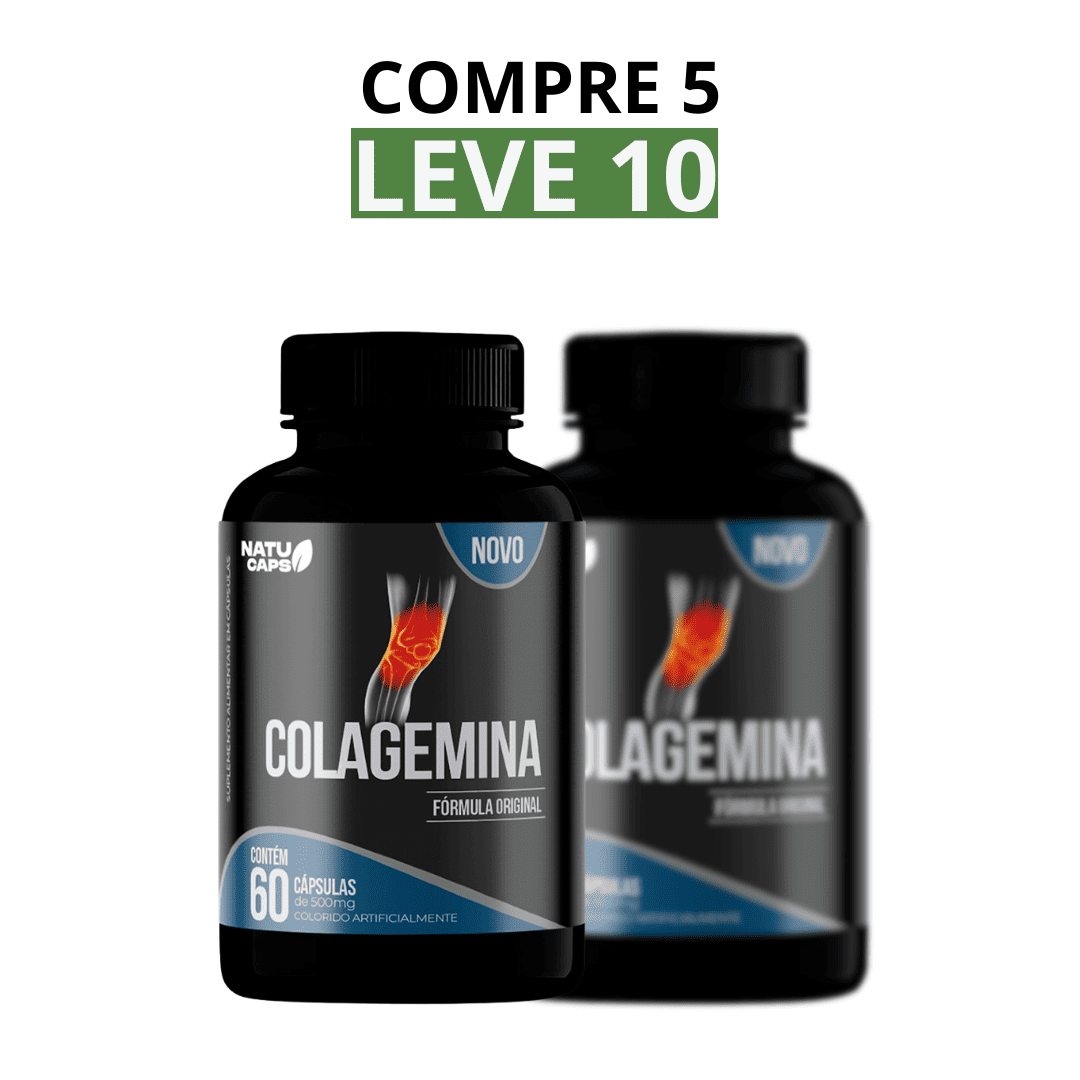 Colagemina Original 60 Cápsulas - Vida Para As Articulações