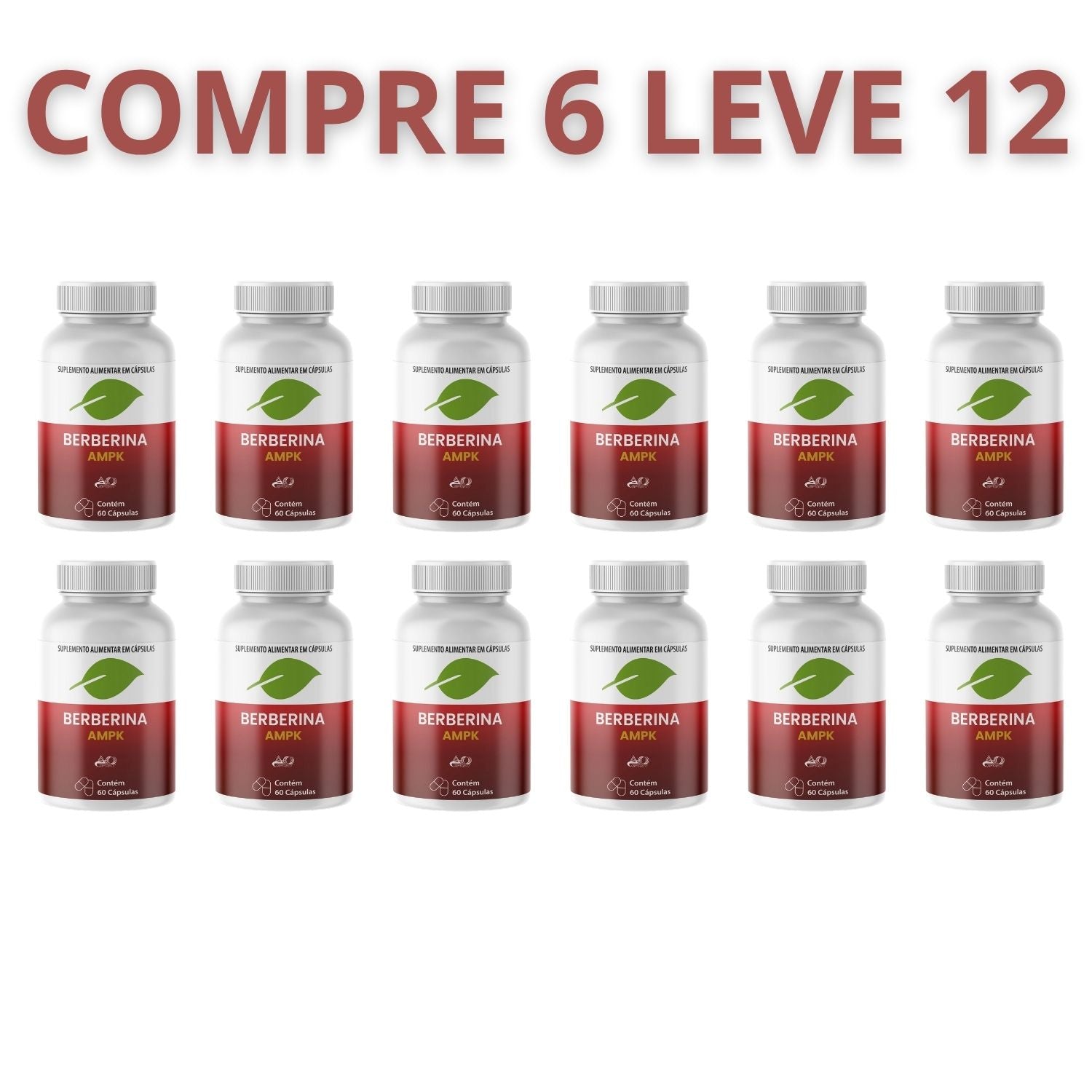 Berberina AMPK – Suplemento Alimentar + Frete Grátis