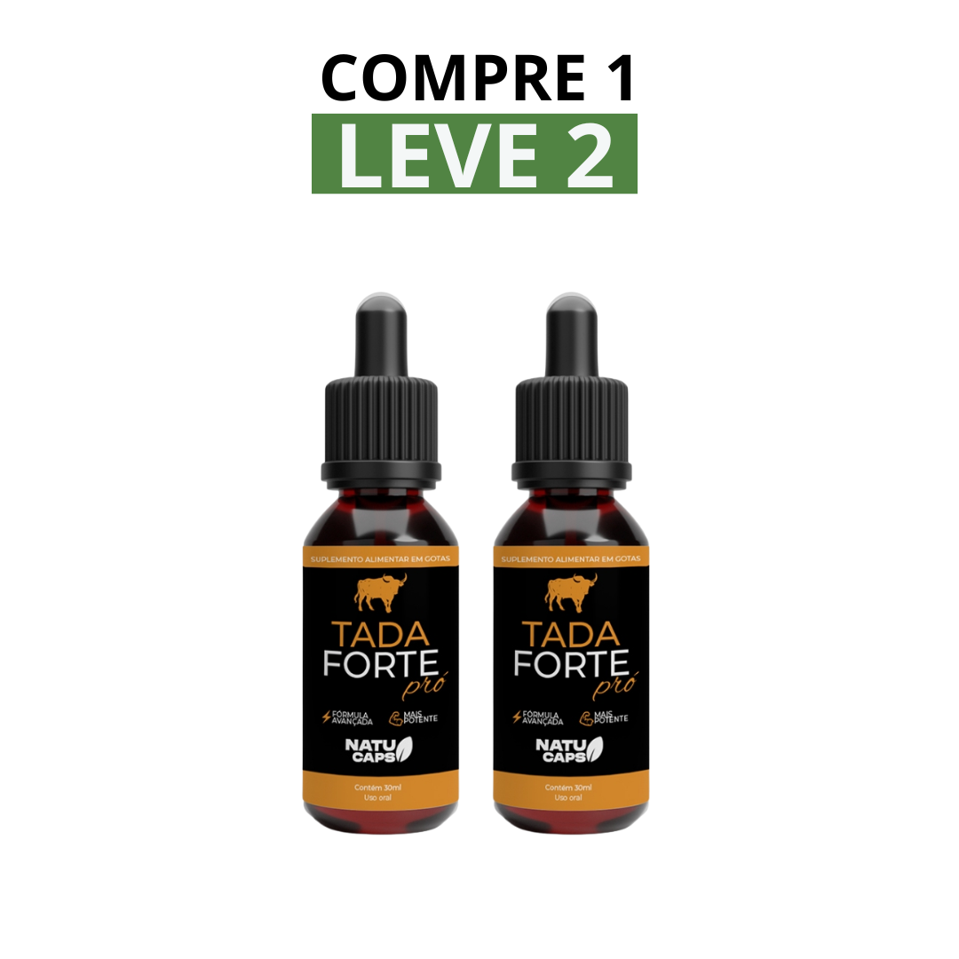 Tada Forte - Apoio Natural à Vitalidade e ao Desempenho Masculino
