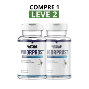 Vigorprost - Fórmula com Nutrientes Selecionados para o Bem-Estar da Próstata