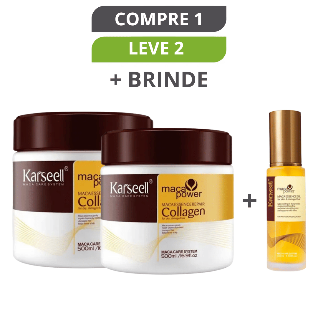 Máscara de Colágeno Karseell + Brinde