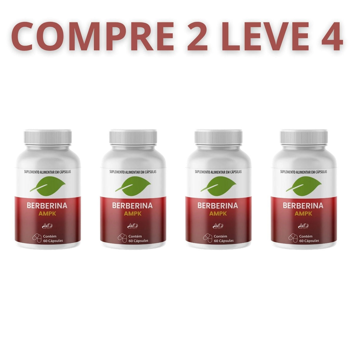 Berberina AMPK – Suplemento Alimentar + Frete Grátis