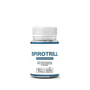 Spirotrill 60 Cápsulas - Aliado No Emagrecimento Natural