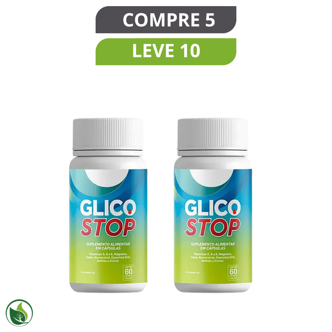 Glico Stop 60 Cápsulas - Suplemento Alimentar - Promoção Exclusiva