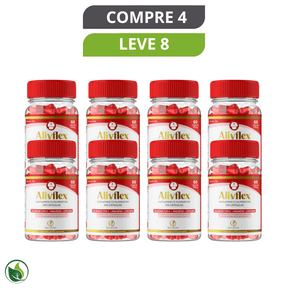 Alivflex 60 Caps - Suplemento Natural para Alívio de Dores Articulares